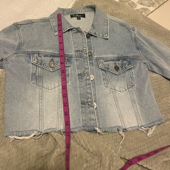 Lulu’s Cropped Denim Jacket - Picture 2 of 5